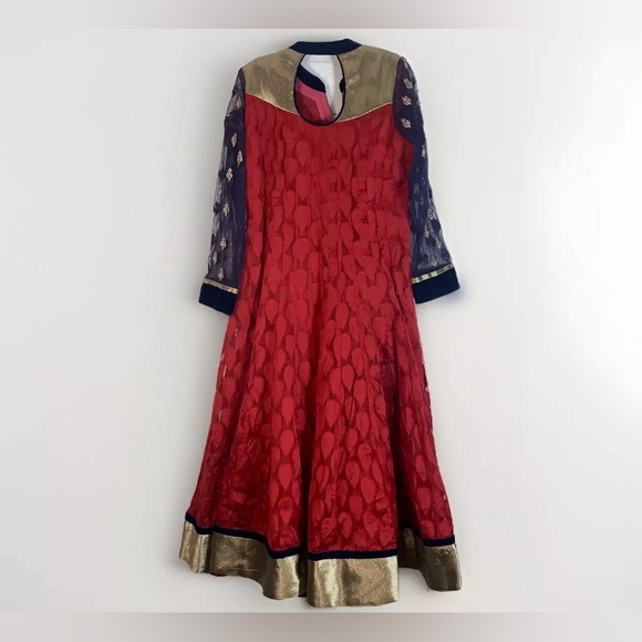 Karishma anarkali gown kurti indian pakistani dress size XL (US juniors size) - Picture 14 of 16